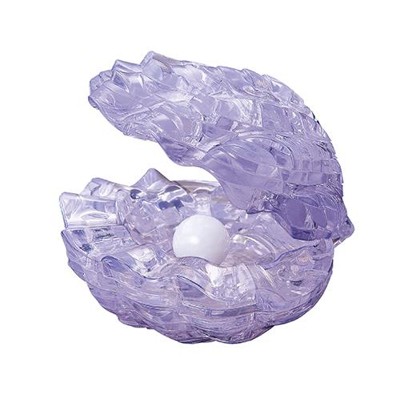 3D Crystal puzzle - Mušle s perlou (48 dílků)