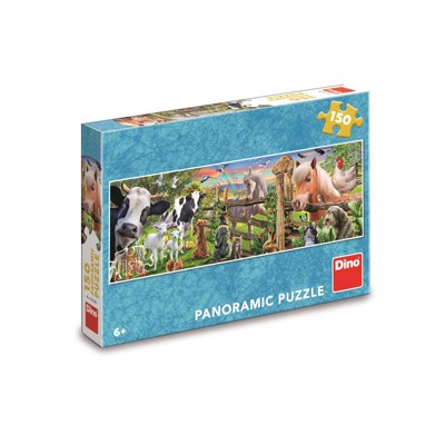 Puzzle Panoramic - Farma (150 dílků)