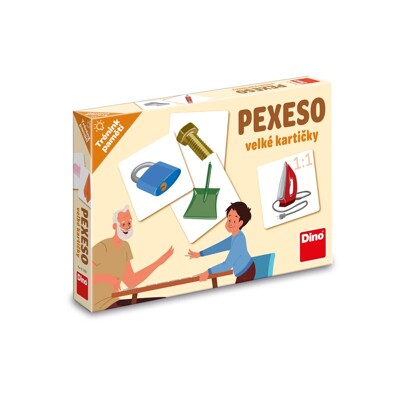 Trénink paměti: Předměty pexeso