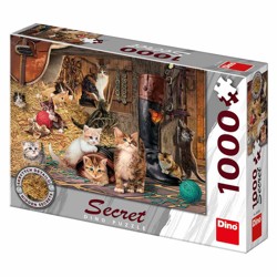 Puzzle Secret collection - Kočičky (1000 dílků)