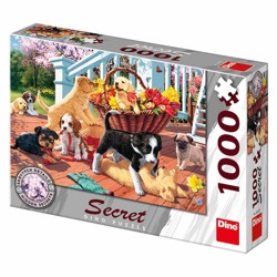Puzzle Secret collection - Štěňata (1000 dílků)