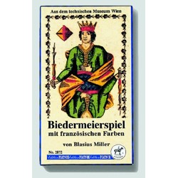 Biedermeierspiel frazözischen Farben - hrací karty