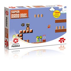 Puzzle: Super Mario Bros. Higher Jumper (500 dílků)