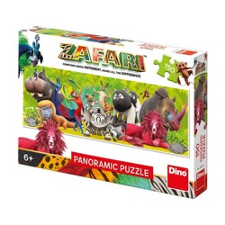 Puzzle Panoramic - Zafari: Přátelství (150 dílků)