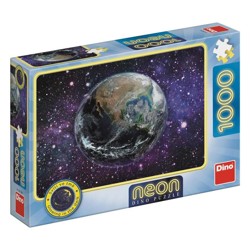Puzzle Neon - Planeta Země (1000 dílků)