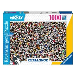 Puzzle challenge - Mickey Mouse and Friends (1000 dílků)