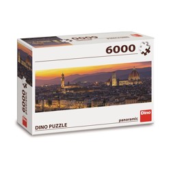 Puzzle Panoramic - Zlatá Florencie (6000 dílků)