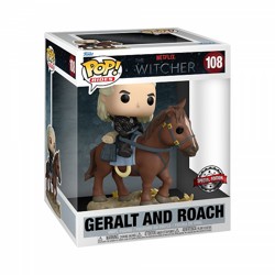 Funko POP Ride Deluxe: Witcher - Geralt on Roach...