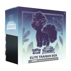 Pokémon Sword &amp; Shield - Silver Tempest Elite Trainer Box