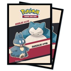 UltraPRO obaly na karty: Pokémon - Gallery Series Snorlax and Munchlax (65 Sle...