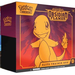 Pokémon Scarlet &amp; Violet - Obsidian Flames Elite Trainer Box
