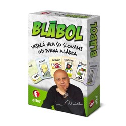 Blábol - originální společenská hra so slovami Ivana Mládka ve slovenštině...