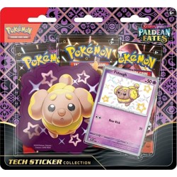 Pokémon Scarlet &amp; Violet - Paldean Fates Tech Sticker Collection - Fidough