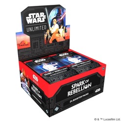 Star Wars: Unlimited TCG - Spark of Rebellion - Booster box (24  Boosters)