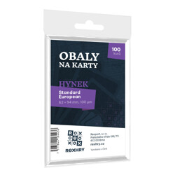 Obaly na karty REX - Standard European - Hynek - 62 x 94 mm (100ks)