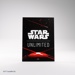 Gamegenic obaly na karty: Star Wars: Unlimited Art Sleeves Double Sleeving Pack - Space Red (2x60+1 Sleeves)