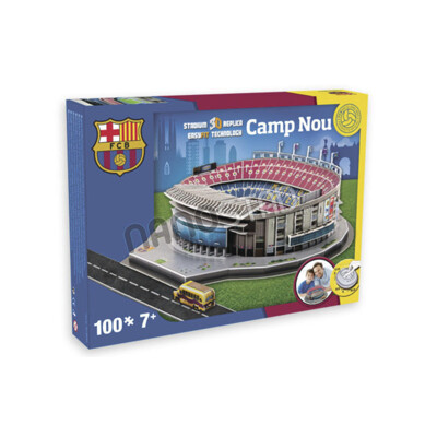 Nanostad: 3D puzzle fotbalový stadion SPAIN - Camp Nou (Barcelona)