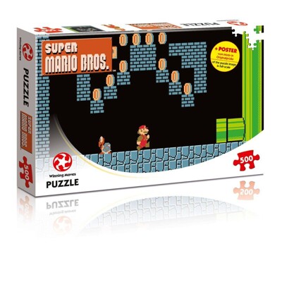 Puzzle: Super Mario Bros. Underground Adventures (500 dílků)