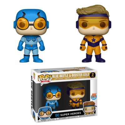 Funko POP 2 Pack: DC: Blue Beetle & Booster Gold (Exc) (CC)