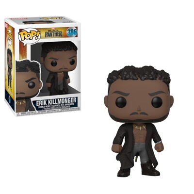 Funko POP: Marvel: Black Panther - Erik Killmonger with Scars