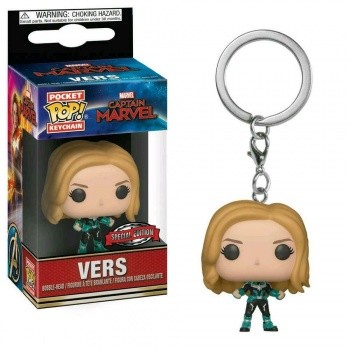 Funko POP: Keychain Captain Marvel - Vers (limited edition)
