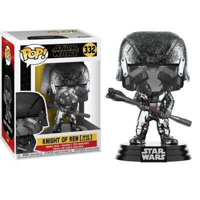 Funko POP: Star Wars Rise of Skywalker - Knight of Ren: Club (Hematite chrome)