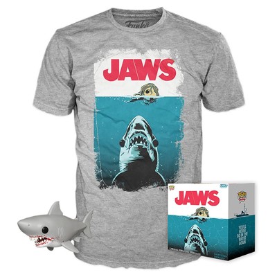 Funko POP Tee Box: Jaws - Night Swim, Funko figurka a tričko, Velikost - M