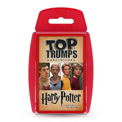 TOP TRUMPS - Harry Potter a Ohnivý pohár (karetní hra CZ)