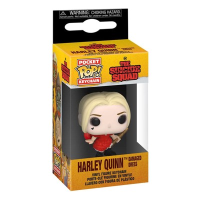 Funko POP: Keychain The Suicide Squad - Harley Quinn (Damaged Dress)