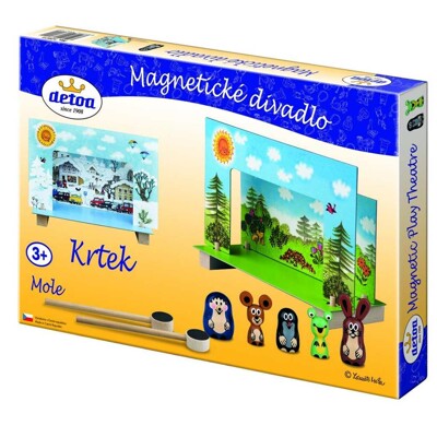 Magnetické divadlo dřevěné - Krtek