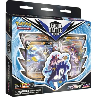 Pokémon TCG: Rapid Strike Urshifu VMAX League Battle Deck