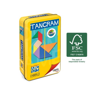 Tangram Metal Box