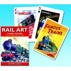 Rail Art - poker karty