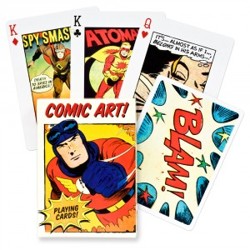 Vintage Comic Art - poker karty