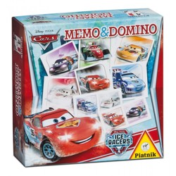 Pexeso & Domino - Cars Ice Racers