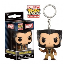 Funko POP: Keychain Marvel X-Men Wolverine (Loga...