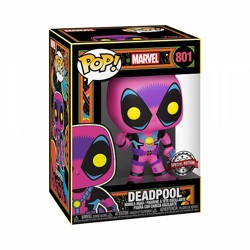 Funko POP: Marvel Black Light - Deadpool (exclus...