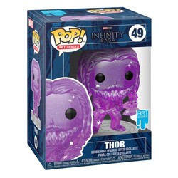 Funko POP: Infinity Saga - Thor (Purple) (Artist Series) with Pop Protector