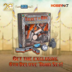 Ticket to Ride: 20th Anniversary Deluxe train - Promo set