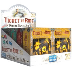 Ticket to Ride: 20th Anniversary Deluxe train (5 setů / barev)