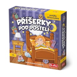 Příšerky pod postelí - dětská postřehová hra