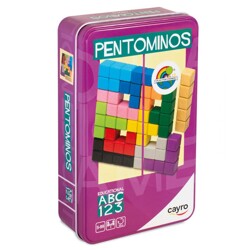 Pentomino Metal Box