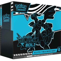 Pokémon Scarlet & Violet: Black Bolt Elite Trainer Box (Thundurus)
