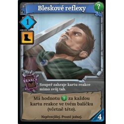 Břink!: Družina dobrodruhů - Bleskové reflexy (promo karta)