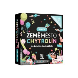 Země město chytrolín: Junior - Karetní hra
