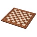 Šachovnice dřevěná - London, hnědá s popisem - 55 mm