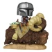 Funko POP: Star Wars - The Mandalorian - Mandalorian on Bantha with Child in Bag 6''